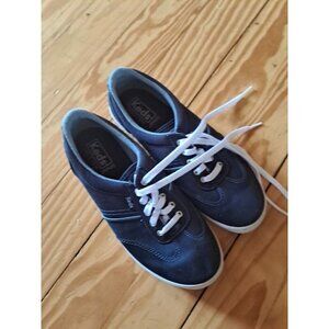 Keds Ladies Ortholite Sneakers Navy Canvas Shoes Size 7 New